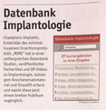 Datenbank Implantologie