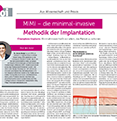MIMI - die minimal-invasive Methodik der Implantation